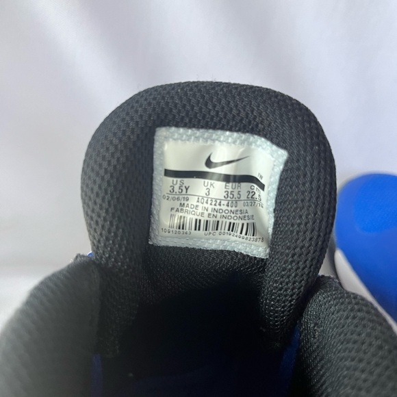 Nike Team Hustle D9 Royal Blue Sneakers - Picture 10 of 11